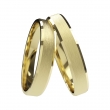 Snubní zlaté prsteny